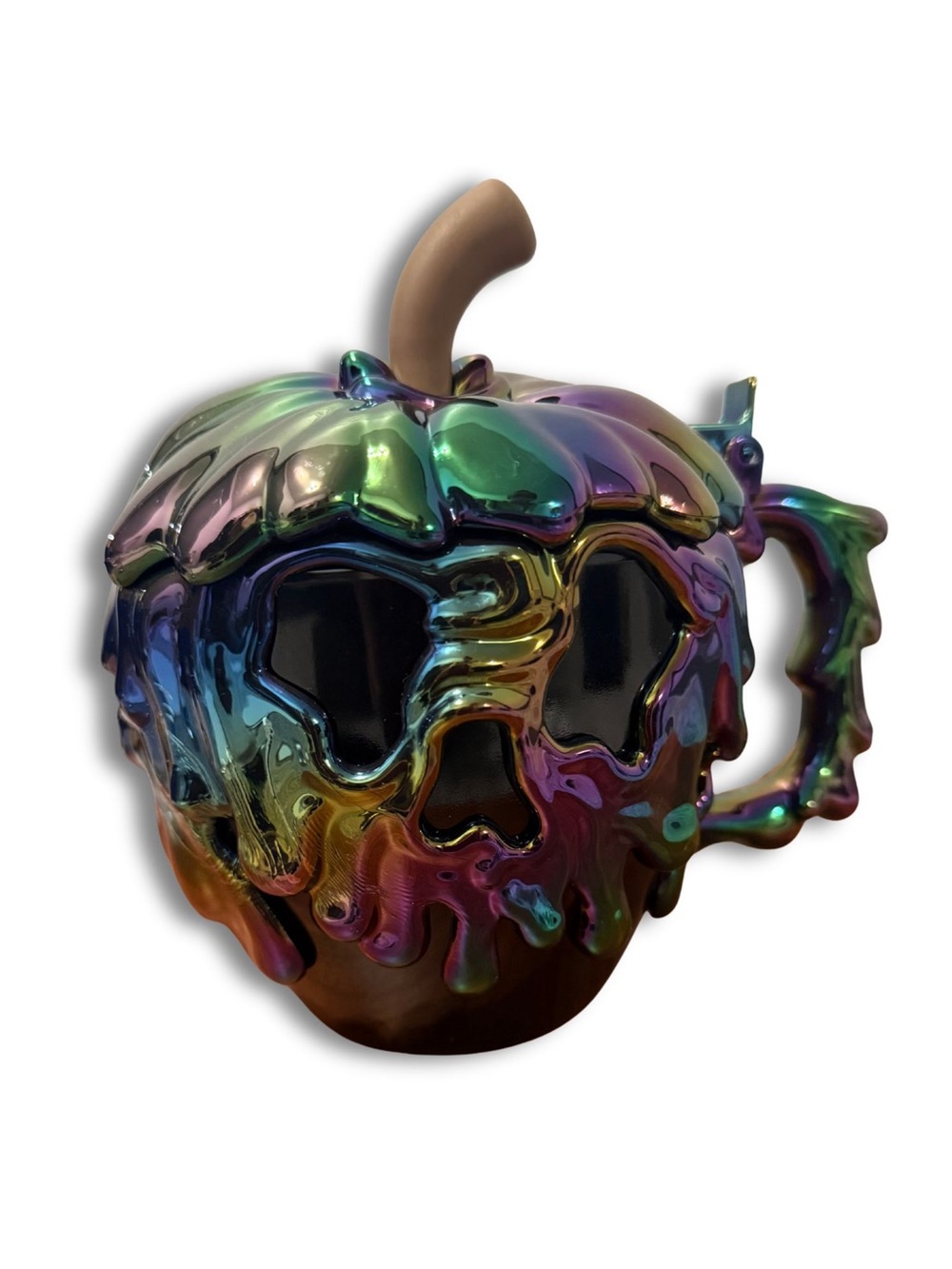 Iridescent Poison Apple Disney Parks Mug 2023 Limited Edition